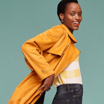 Orange Dress with Jacket
